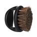 Sonew Bartbrush made of wild boar bristles men grooming trims brushes with grip for daily care mustache Shaping cleaning Rasur tool (02#)