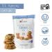 gfJules Certified Gluten Free Cookie Baking Mix | Non-GMO, Vegan, Kosher | Allergen-Free Cup for Cup Alternative | 40-50 Cookies | 22oz - Buy Online on GoSupps.com
