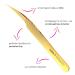 AURA Monaco Eyelash Tweezers - BAE Premium Professional Straight Tip for Eyelash Extensions & Volume Applications - Buy Online on GoSupps.com