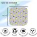 Chloven Paperless Towels Roll Washable Cotton Cloth Reusable Paper Towels - 25 Pack with Durable Cardboard Roll - 10" X 10" Zero Waste Reusable Napkins Eco Friendly Large - Buy Online on GoSupps.com