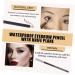 Ipetboom 12pcs Black Eyeliner 1 Black Waterproof Eyeliner Girl Eyeliner Pencil Makeup Tool Accessories Eyes - Buy Online on GoSupps.com