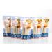 Pet Shoppe 5 Packs Rawhide Chew Sticks Rice Starch 100% Natural Treats Supports Dental Puppy and Small Dogs Unflavored3 8 count (Pack of 5)