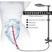 2023 New 500mm Analdusche & Enema for Intestinal Cleaning | Anal Shower with Valve | Red Klistier for Men & Women - Buy Online on GoSupps.com