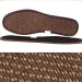 Bamboo Charcoal Shoe Insoles - Sweat-Absorbent Linen Inserts for Men's Sports Shoes (2 Pairs, 26.5x5cm) - Buy Online on GoSupps.com
