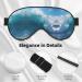 Ocean Sea Wave Print Unisex Eye Mask | Soft Comfortable Light-Blocking Sleep Mask - Buy Online on GoSupps.com