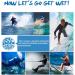 Neoprene Water Fin Sock 3MM | Thermal Beach Sock for Men and Women | Anti-Slip Flexible Design for Diving, Snorkeling, Surfing, and More | Black - Medium - Buy Online on GoSupps.com