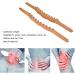 2-Piece Wooden Professional Massage Tool Set - Anti-Cellulite Device for Neck & Shoulder - 59 cm Muscle Massager - Buy Online on GoSupps.com