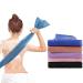 5 Piece African Net Sponge African Wash Net African Net Wash Cloth Body Exfoliating Cloth for Women Men Shower/Stocking Stuffer 30 * 80cm (Assorted Color 21 * 16 * 1cm)