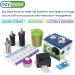 EZY DOSE Weekly Pill Case - 7-Day Medicine Planner & Vitamin Organizer BPA Free Large Pop-Out Compartments 4x Daily Use Convenient & Easy - Buy Online on GoSupps.com