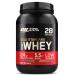 Optimum Nutrition Gold Standard 100% Whey Muscle Building and Recovery Protein Powder With Naturally Occurring Glutamine and BCAA Amino Acids Chocolate Hazelnut Flavour 28 Servings 896 g