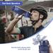 Proiron 1L/500ml Bike Bottle - Tritan Leakproof Sports Water Bottle with Tea Filter & Replacement Seals - Blue - Buy Online on GoSupps.com
