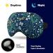 Summer Herbs and Butterflies Sleep Mask - Adjustable Strap, Light Blocking Eye Cover for Night Travel - Men's and Women's Blindfold for Sleeping and Napping - Buy Online on GoSupps.com