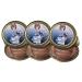 Los Picones Gourmet Premium Anchovies from the Cantabrian XL Pack of 3 Tins in Olive Oil (300 g/30 fillets) Preserved Gourmet with Bocartes Grandes. Santo a