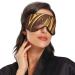Haskirky Light Blocking Eye Mask Breathable and Adjustable Adult Men and Women Travel on Business Trips Yoga Meditation Light Smooth Comfortable Eye Mask Office Deep Sleep Goodies Golden Dragon Eye - Buy Online on GoSupps.com