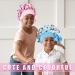 Kids Satin Bonnet Sleeping Cap for Girls Boys - 5 Pcs | Soft Satin Hair Bonnet for Night | Wide Band Toddler Infant Sleep Cap - 5 Styles - Buy Online on GoSupps.com