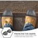 Yardwe Metatarsal Toe Guards - Protective Safety Footwear Covers for Work Boots | Steel Toe Protection Accessories - 9.40x6.40x4.40CM - Buy Online on GoSupps.com