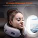 Ergocar U-Shaped Neck Massager Cushion - Cervical Pain Relief Device for Home Car & Office - Brown - Buy Online on GoSupps.com