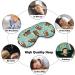 Sloth & Polka Dots Sleep Mask - Adjustable Eye Cover for Sleeping & Travel - Buy Online on GoSupps.com