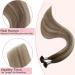 Easyouth Balayage Bonding Extensions - Real Hair 22-Inch Remy Quality #3/8/22 Mix - 50g/50 Pieces for Luxurious Volume - Buy Online on GoSupps.com