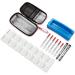 MUSHENJI Insulin Pen Cooler Travel Case - Portable Diabetic Organizer with Ice Brick - Pink - Buy Online on GoSupps.com