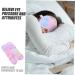 6 pi ces Masque de Sommeil Portable Masque Oculaire et Confortable Peluche Color pour Voyages H tels Longs - Buy Online on GoSupps.com
