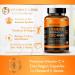 1200mg Vitamin C + 40mg Zinc 120 Vegan Capsules, 2 Month Supply | Made in UK by Howard & James - Buy Online on GoSupps.com