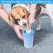 Dog Paw Cleaner Cup | Portable Silicone Paw Washer Brush for Large Dogs | Pet Grooming and Gifts for Dog Owners - Blue - Buy Online on GoSupps.com