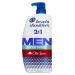 Head & Shoulders Old Spice Pure Sport 2-in-1 Shampoo + Conditioner 835ML