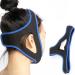 Anti Snoring Chin Strap Snoring Solution Effective Anti Snore Device Adjustable and Breathable for Uninterrupted Sleep Black