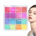 16 Colors Eyeshadow Makeup - Long-Lasting Matte Eye-Shadow Palette 16 Colors - Eye Makeup Accessories for Home Working Shopping Traveling Gathering Dating Skoulazeo