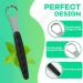 Tongue Scraper - Stainless Steel Tongue Cleaner for Adults & Kids | Travel Case Included | Reduce Bad Breath | Black - Buy Online on GoSupps.com