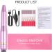 Portable Electric Nail Drill with 6Pcs Nail Drill Bits and 6 Sanding Bands Professional for Acrylic Gel Manicure Professional Nail Salon Supplies Manicure - Buy Online on GoSupps.com