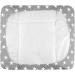 Lilly and Ben Changing Mat Cover Terry Towelling - Baby Soft - Thick - Absorbant - Set of 2 - Large Grey Stars - Buy Online on GoSupps.com