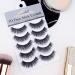 LASHVIEW 3D Faux Eyelashes - Natural Look Wispies, Soft & Reusable | 5 Pair Pack - Buy Online on GoSupps.com