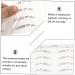 DOITOOL 30 Pcs Eyebrow Stickers Brown Eyebrow Sticker Imitation Eyebrow Tattoos Bionic Transfer Stickers 3d 6X1X0.1CMx5pcs Brownx5pcs - Buy Online on GoSupps.com