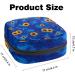 Womens Napkin Storage Bag - Sunflowers on Blue | Portable Menstrual Cup & Female Tapes | Perfect for First Periods & Travel - Buy Online on GoSupps.com