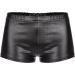 YONGHS Women's Shiny Metallic Low Waist Booty Shorts - Black (Medium) | Rave Party Dancewear Bottom Clubwear - Buy Online on GoSupps.com
