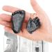 BabyRice Large Hand and Foot Casting Kit with Metallic Paint (Black) - Perfect Keepsake Gift for Babies - Easy to Use at Home - Buy Online on GoSupps.com