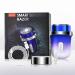 Mini Smart Sensor Electric Shaver IPX7 Watertight Triple Floating Blade System Completely Removes Facial Hair Efficient and Comfortable Shaving Experience Portable Design(Gradient Blue)