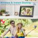 Frameo 10.1 Inch WiFi Digital Picture Frame | 1280x800P IPS Touch Screen | 16GB Storage | Video Clips & Slide Show | Instant Photo Sharing via Free APP - Buy Online on GoSupps.com