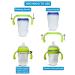 Sippy Spout Nipples with Bottle Handles for Comotomo Baby Bottle | 2-Pack, Green | BPA-Free, Spill-Proof Silicone - Buy Online on GoSupps.com