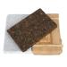 HQZM Ten Year Old Yunnan Golden Bud Puer Mature Tea Brick with Menghai Flavor The Classic Flavor 250g