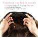 Invisible Wire Hair Extension 12 inch Wavy Light Ash Brown with Highlights - Synthetic Clip in Hair Pieces for Women - Buy Online on GoSupps.com