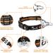 PETTOM Reflective Nylon Half Choke Dog Collar with Safety Buckle for Large Dogs - Orange (L 52-71CM) - Buy Online on GoSupps.com