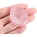 Rose Quartz Thumb Worry Stone - CrystalTears Pocket Palm Stone for Anxiety Relief - Buy Online on GoSupps.com