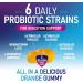 Probiotic Gummies 5 Billion CFU - Top 6 Pro Biotic Strains - Daily Probiotic Gummy Supplement for Women Men & Teens - Natural Digestive Health Good Gut & Immune Support - Orange Flavor - 120 Count 120 Count (Pack of 1) - Buy Online on GoSupps.com
