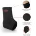 Luwint Kids Youth Neoprene Ankle Brace - Foot Tendonitis Sleeve Support for Sprains & Arthritis - Open Heel Sock Wrap for Sports - Buy Online on GoSupps.com