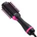 Hair Dryer Brush Blow Dryer Brush in One, Hair Dryer and Styler Volumizer Professional 4 in 1 Hot Air Brush, Negative Ion Anti-Frizz Blowout Hair Dryer Brush for Mothers Day Gifts for Mom Pink
