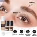 Lomansa Black Coffee Eyelash Color Kit - Salon Quality Instant Cream Hair Lashes Coloring for Natural-Looking Effects - Buy Online on GoSupps.com