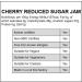 Wilkin & Sons Tiptree Cherry Reduced Sugar Jam / 6 x 200g jars/Vegetarian Vegan Coeliac friendly/Gluten-Free/Made in the UK - Buy Online on GoSupps.com